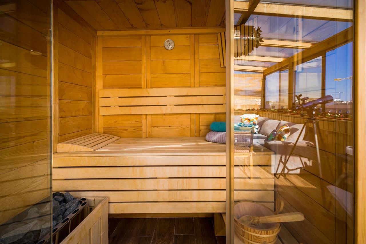 Bucharest Penthouse With Sauna And Terrace Exterior foto